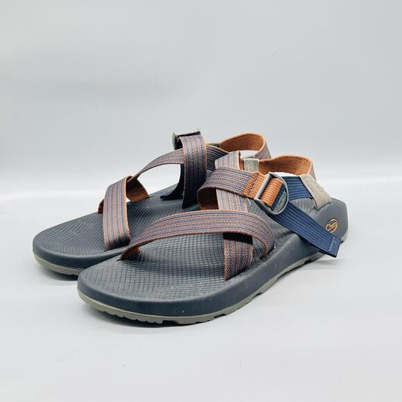 Chaco Sandals Mens 13 Brown Striped Adjustable Strap Sport Hiking Outdoor Shoes main image 5